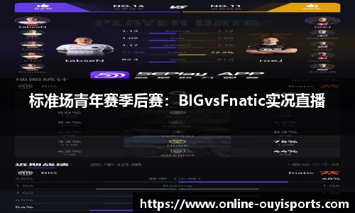 标准场青年赛季后赛：BIGvsFnatic实况直播